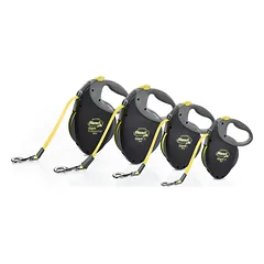 Flexi Giant Neon pavadėlis M 8m iki 25kg — 2 nuotrauka