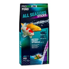 JBL ProPond All Seasons Sticks visavertis pašaras tvenkinių žuvims, M, 5,8 kg, 32 l