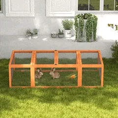 Triušių voljeras 180 × 90 × 48 cm — 2 nuotrauka