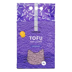EXPERTUS Tofu kraikas katėms,  levandų kvapo, 6 L (2,6 kg), 2 mm