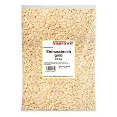 Supravit žemės riešutų trupiniai paukščiams, smulkinti riebūs žemės riešutai, pašaras paukščiams, 5kg — 3 nuotrauka