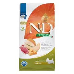 FARMINA N&D PUMPKIN - DOG Dry Duck&Cantaloupe ADULT MINI 2 kg
