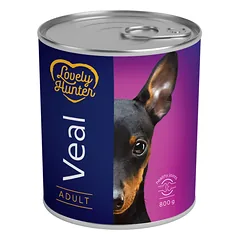 Lovely Hunter konservuotas pašaras suaugusiems šunims, 800 g — 2 nuotrauka