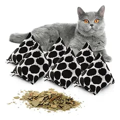 Canadian Cat Company Schmusekissen 6er-Set Katzenminze Pyramide XL
