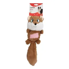 Camon pliušinis žaislas šunims, voverė/asiliukas/pingvinas, su garsu, 25 cm