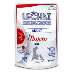 LeChat Excellence Pouch Adult Chunkies with Beef 100 g photo