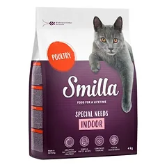 Smilla Adult Indoor su paukštiena, sausas maistas katėms, 3 - 4,9 kg — 3 nuotrauka