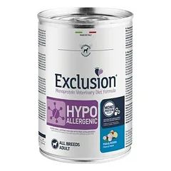 Exclusion Hypoallergic šunų maistas su žuvimi ir bulvėmis 400 g