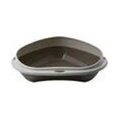 Georplast atviras kampinis tualetas katėms su bortu Shuttle Corner Big 58 x 48 x 20,5 cm, įvairių spalvų — 4 nuotrauka