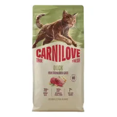 Carnilove True Fresh sausas pašaras su antiena sterilizuotoms katėms