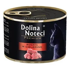 Dolina Noteci konservai katėms su veršiena, 185 g — 2 nuotrauka