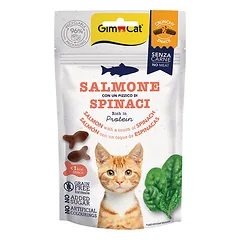 GimCat Adult Salmon & Spinach traškūs skanėstai katėms 50 g