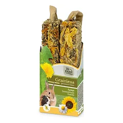 Graužikų pašaro papildas - gardėsis su saulėgrąžomis ir ramunėlėmis