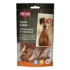 TRIXIE PREMIO žąsų kepenėlių kubeliai, 100 g (pakuotė 6) — 3 nuotrauka