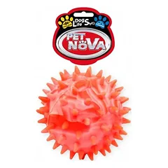 PETNOVA žaislas spygliuotas guminis kamuolys 7.5cm (plūduriuoja)