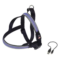 Nobby Norweger Geschirr Flash Mesh blau