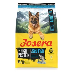 JOSERA High Protein Adult Sea Fish sausas pašaras suaugusiems šunims su žuvimi, 3 kg