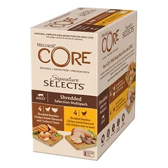 Wellness Core Cat Signature Selects drėgnas maistas katėms 8 x 79 g