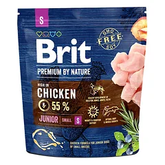 BRIT Premium By Nature Junior Small S Chicken  1 kg