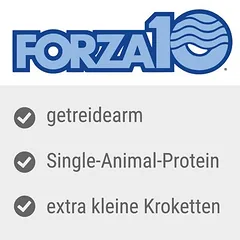 FORZA10 Mini & Toy Diet su ėriena ir ryžiais, sausas maistas šunims, 1,5 - 2,9 kg — 2 nuotrauka