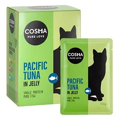 Cosma Original šviežio maisto maišeliai, drėgnas maistas katėms, ekonominė pakuotė 24 x 100 g — 5 nuotrauka