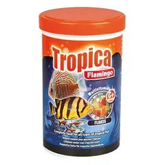 Flamingo Tropical dribsnių lesalas tropinėms žuvims