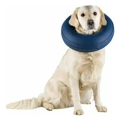 Trixie Dog Protective Collar Inflatable S-M 32-40 cm Blue — 2 nuotrauka