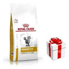ROYAL CANIN Urinary S/O Moderate Calorie UMC 34 1,5kg + STAIGMENA KATEI