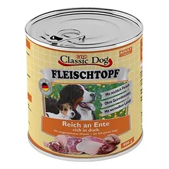 Classic Dog Adult mėsos troškinys Pur, konservai 6 x 800 g, drėgnas maistas šunims — 2 nuotrauka