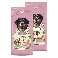 VERSELE-LAGA Happy Life Adult su ėriena 2x12,5 kg - suaugusių didelių veislių šunų ėdalas su ėriena