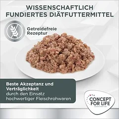 Concept for Life Veterinary Diet Urinary su jautiena, drėgnas maistas katėms — 5 nuotrauka