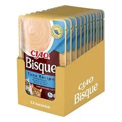 INABA CIAO Bisque Tuno kreminė sriuba katėms 12x40g