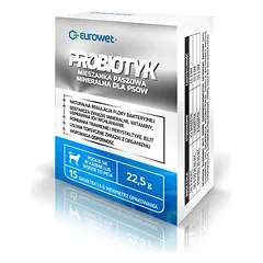 Eurowet Probiotikų paketėliai šunims 15 x 1,5 g