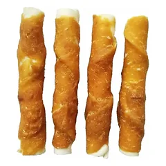 JUKO skanėstas iš buivolo odos apvyniotas vištiena12,5 cm (20 vnt)