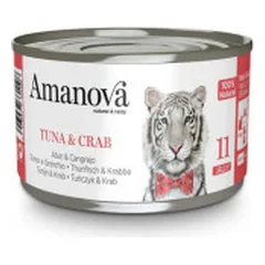 Amanova Jelly konservai su tunu ir krabais katėms