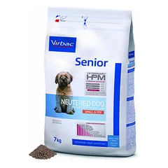 Virbac HPM Dog Senior Neutered Small & Toy veterinarinis maistas šunims 7 kg — 3 nuotrauka