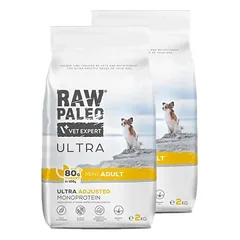 Vetexpert Raw Paleo Ultra Turkey Adult Mini 2x2KG