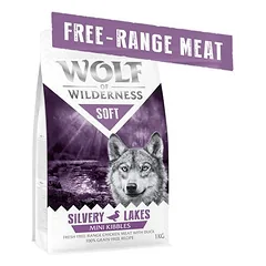 Wolf of Wilderness Mini "Soft - Silvery Lakes" Freiland-Huhn & Ente - getreidefrei