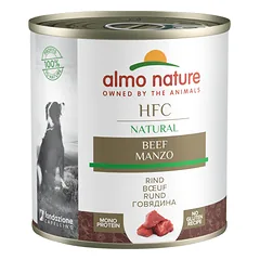 Almo Nature HFC Natural Jautiena konservai suaugusiems šunims, 280 g