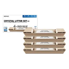 Kačių kraikas PETKIT Crystal Litter, 4 maišeliai