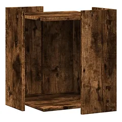 Prolenta Premium spintelė kraiko dėžei Dronninglund, 53 x 53 x 51 cm, ruda, mediena — 4 nuotrauka