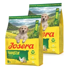 JOSERA YoungStar 2x900g be grūdų šuniukų ėdalasa