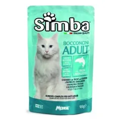 Simba konservuotas pašaras katėms su upėtakiu ir menke 100g photo