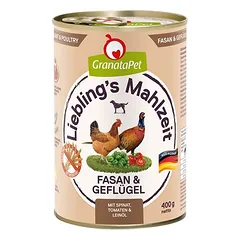 GranataPet Liebling's Mahlzeit drėgnas maistas šunims, ekonominė pakuotė 24 x 400 g — 4 nuotrauka