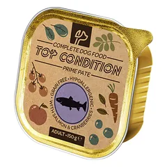 Top condition šuo lašiša & spanguolės paštetas 150 g