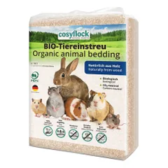Cosyflock Bedding Litter pjuvenos graužikams, 60 L (3,2 kg)