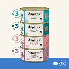 Applaws sultinyje, drėgnas maistas katėms, ekonominė pakuotė 24 x 70 g — 4 nuotrauka