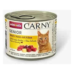 Animonda Carny Cat Senior jautiena, višta, sūris 200 g