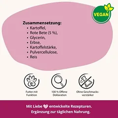 BugBell kramtomosios lazdelės su burokėliais, skanėstai šunims