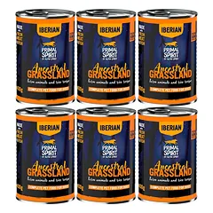 PRIMAL SPIRIT Iberian Ancestral Grassland šlapias maistas šunims 6x400 g